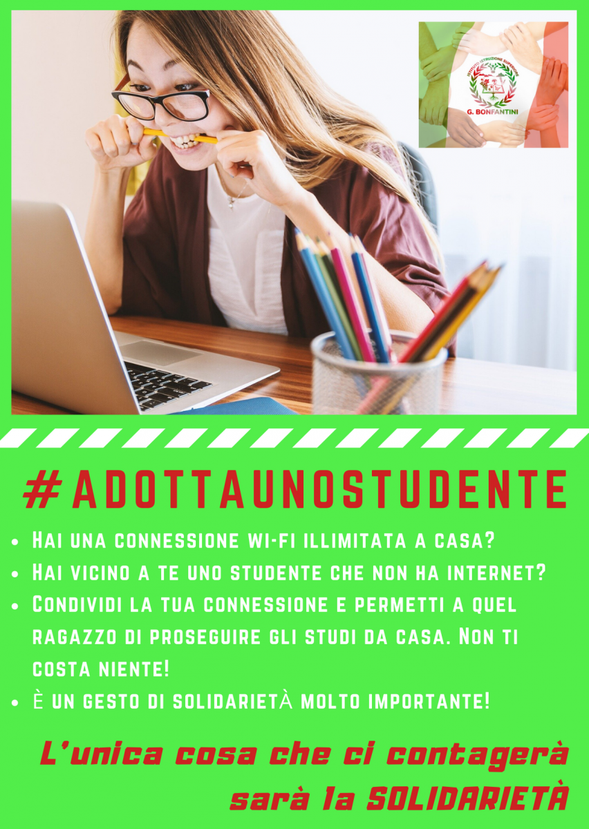 #ADOTTAUNOSTUDENTE